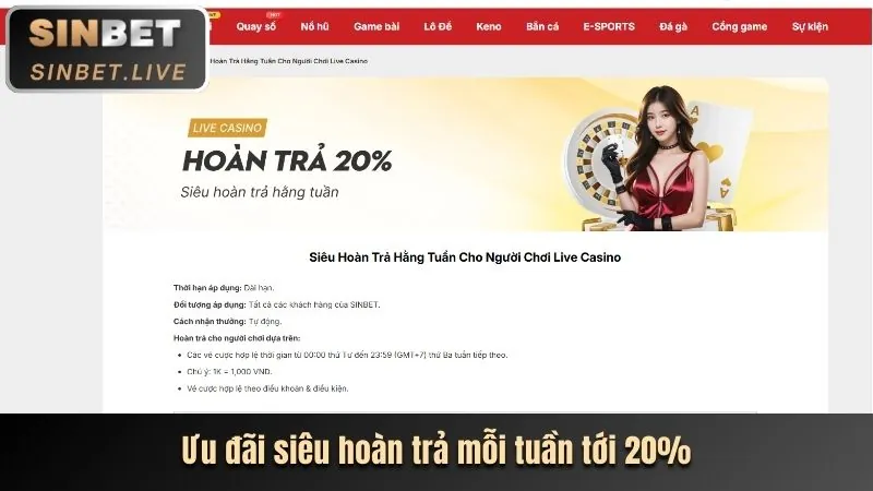 Thưởng nạp lại hàng ngày V88